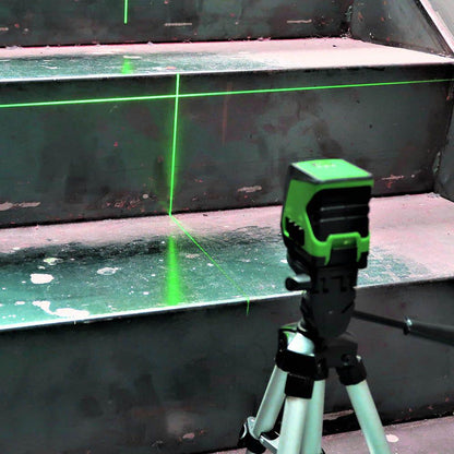 IMEX 20m L2G Mini Crossliner Laser Level w. Tripod - Green 012L2G