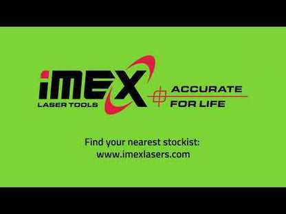 IMEX Rotary Laser Level Kit Red 012E60K