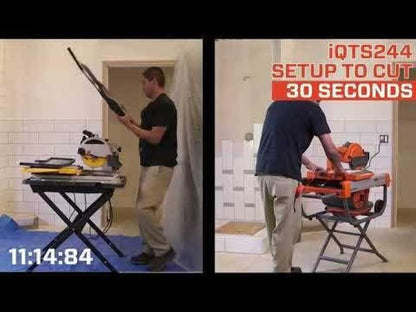 IQ POWER TOOLS 254MM iQTS244 Dry Cut Tile Saw iQ-TS244-Kit