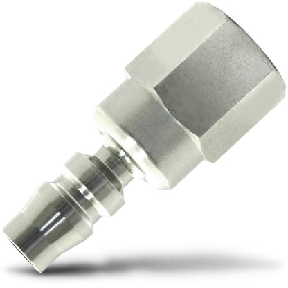 IRONAIR 1 4inch Female Steel Swivel Air Coupler 20PFS20S2