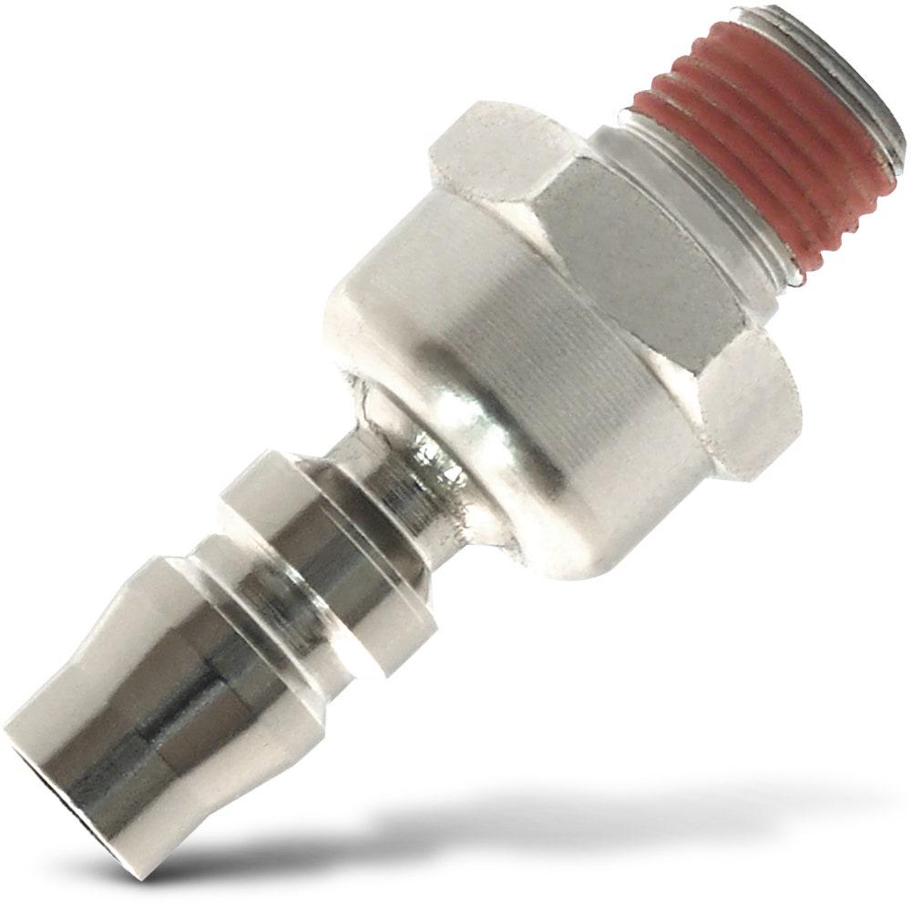 IRONAIR 1 4inch Male Steel Swivel Air Coupler 20PMS20S2
