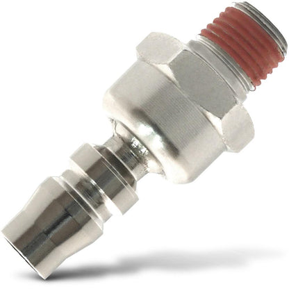 IRONAIR 1 4inch Male Steel Swivel Air Coupler 20PMS20S2