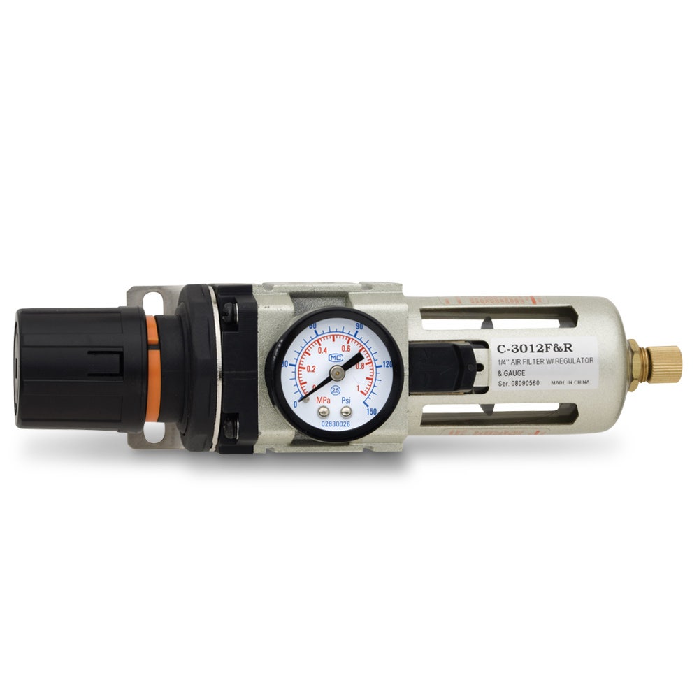 IRONAIR BSP Air filter regulator and gauge 1 4inch