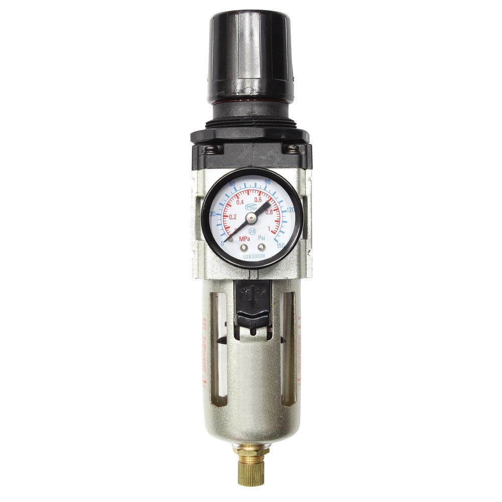 IRONAIR BSP Air filter regulator and gauge 3 8inch