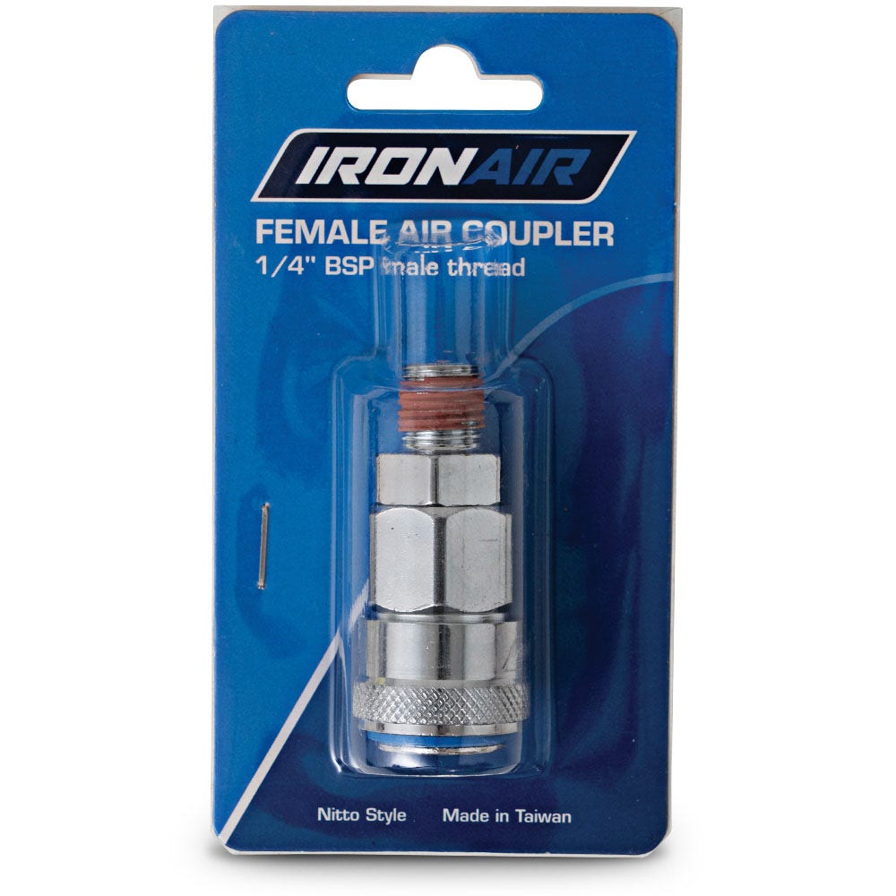 IRONAIR ONE TOUCH Nitto Style Female Air Coupler 20SMOS2