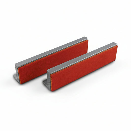 ITM 100mm Magnetic Soft Vice Jaws - Fibre Face TM122-100