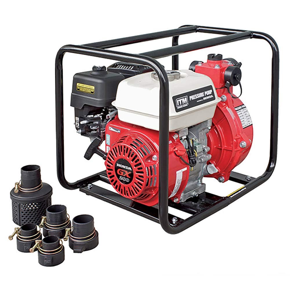 ITM 6.5HP 50mm 21,000 L H Petrol Water Pressure Pump TM532-250