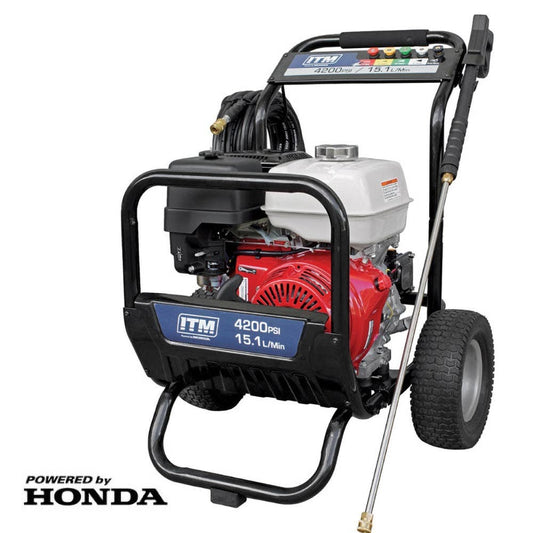ITM GX390 Honda Engine 4200PSI 15.1L Min Petrol Pressure Washer TM542-4200