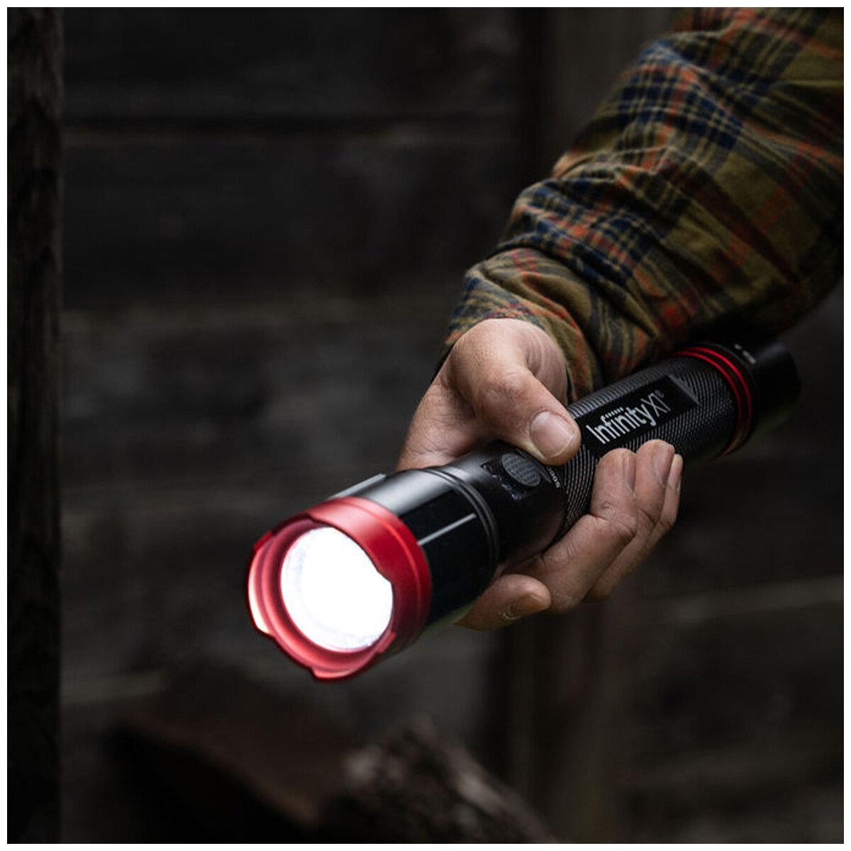 Infinity X1 5000 Lumen Dual Power Focusing Flashlight
