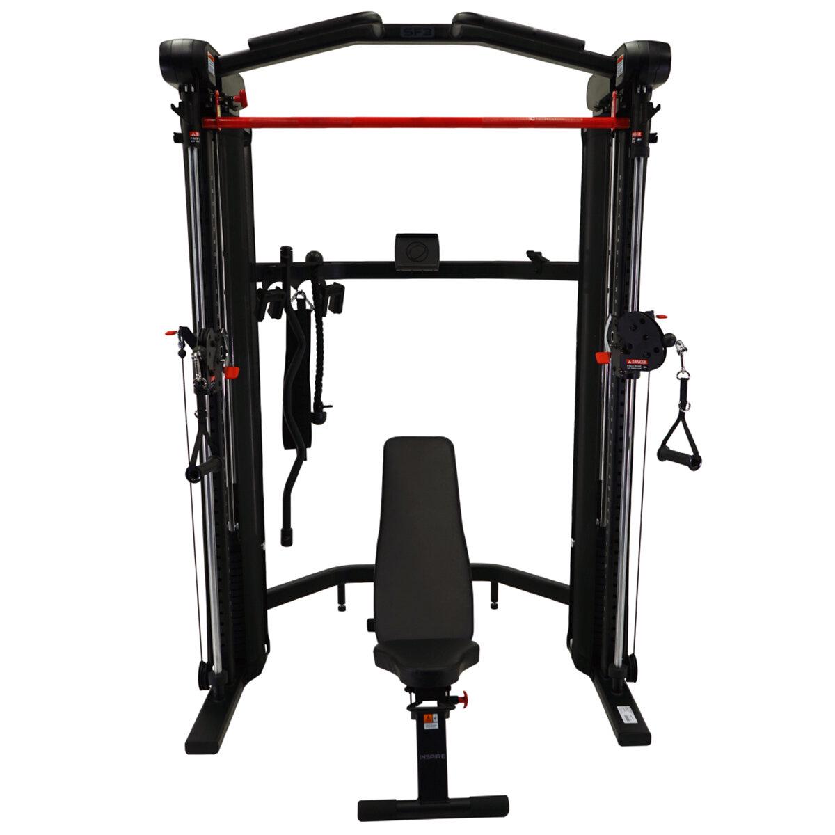 Inspire Fitness SF3 Smith Functional Trainer And Bench