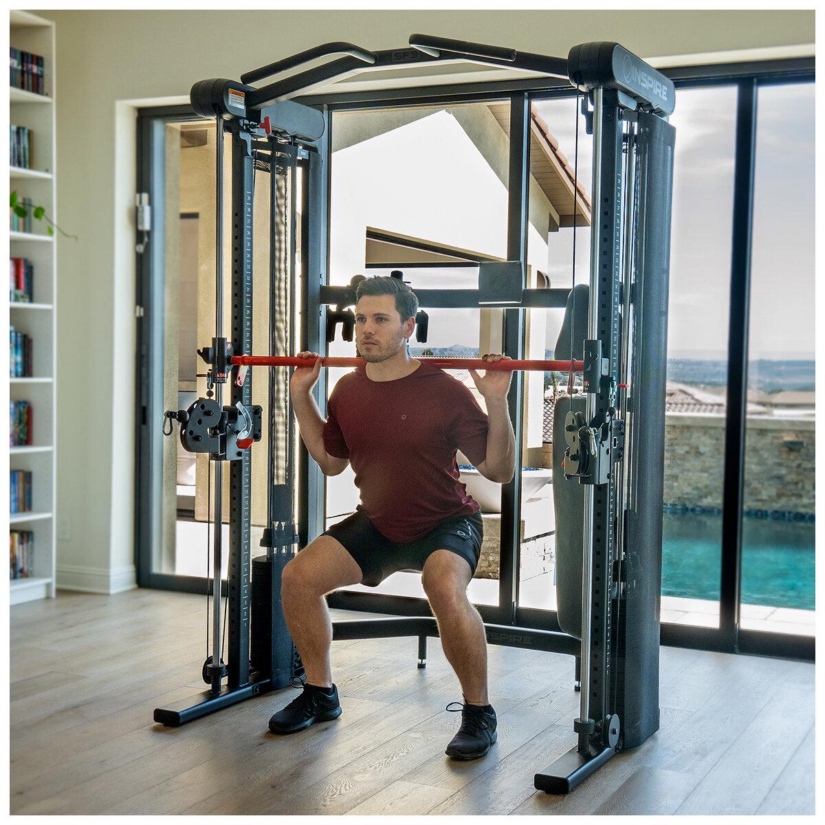 Inspire Fitness SF3 Smith Functional Trainer And Bench