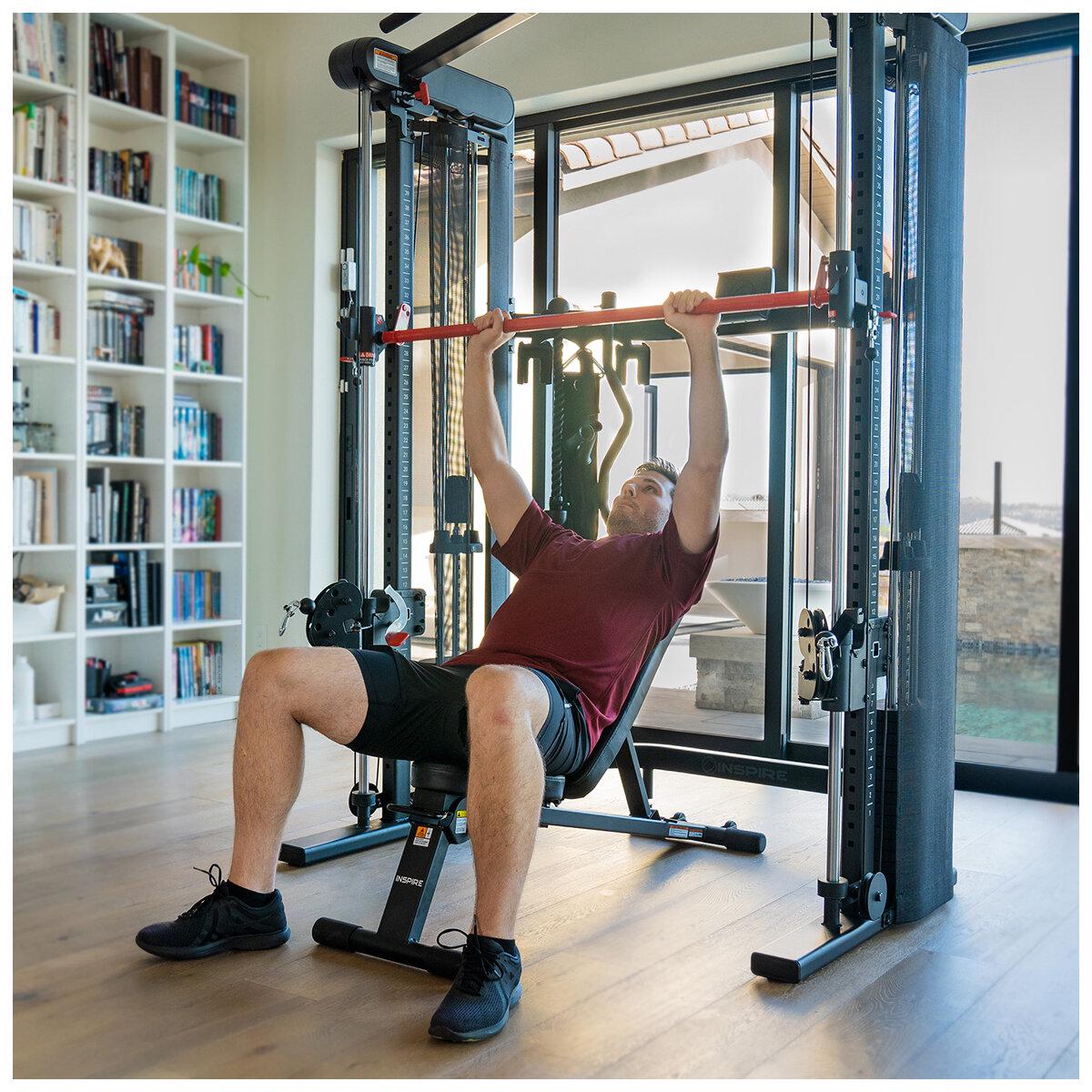 Inspire Fitness SF3 Smith Functional Trainer And Bench