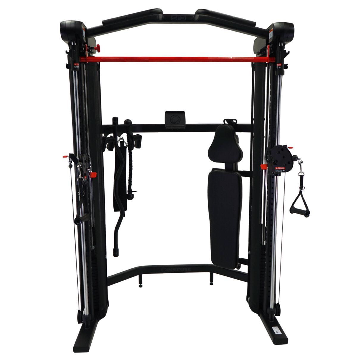 Inspire Fitness SF3 Smith Functional Trainer And Bench