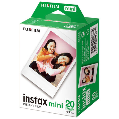 Instax Mini 11 White Instant Camera With 2 x 20 Pack Film Bundle