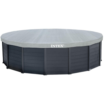 Intex Graphite Grey Panel Pool 4.78 x 1.24M