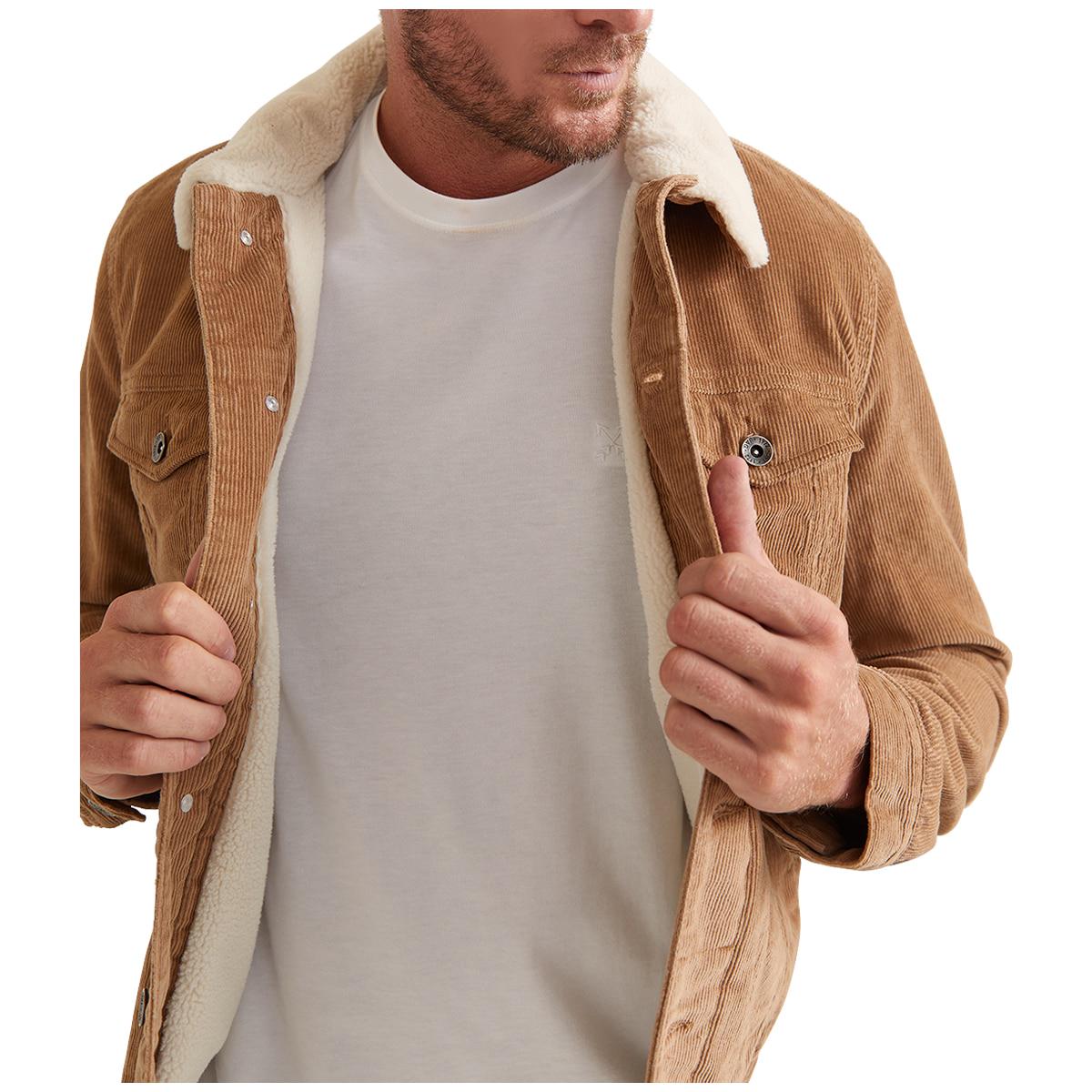 JAG Men's Cord Jacket Stone