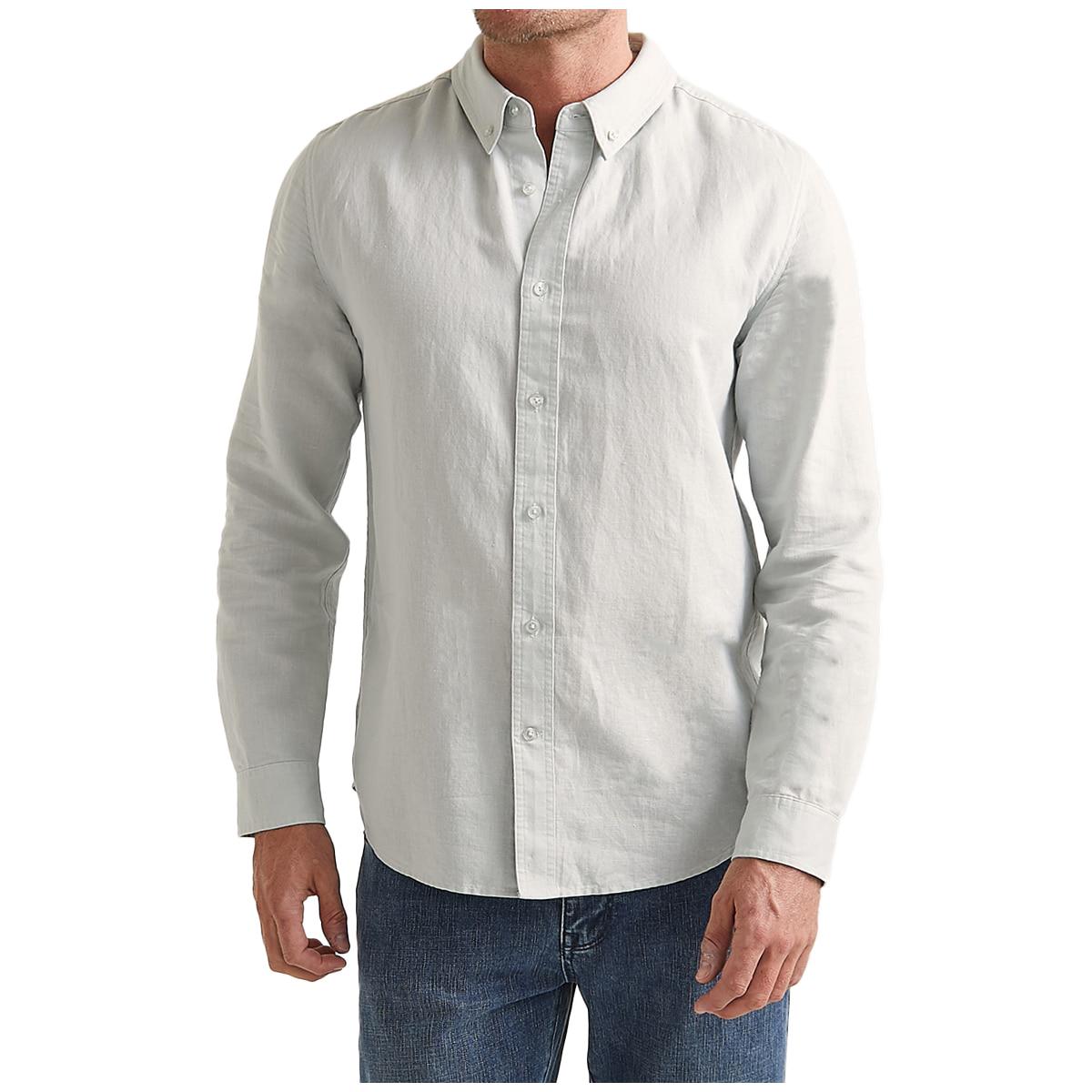 JAG Men's Linen Shirt Blue