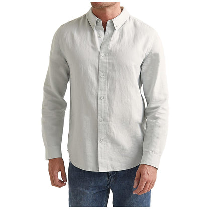 JAG Men's Linen Shirt Blue