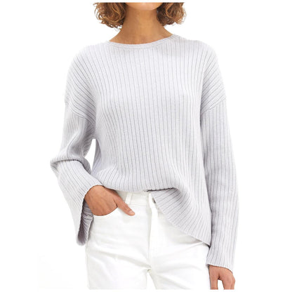 JAG Women's Jenni Crew Sweater Khaki