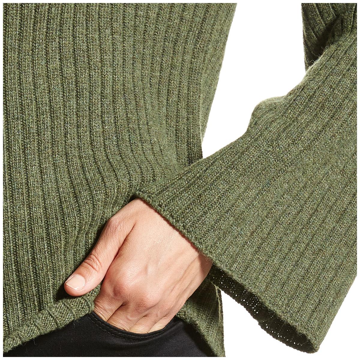 JAG Women's Jenni Crew Sweater Khaki