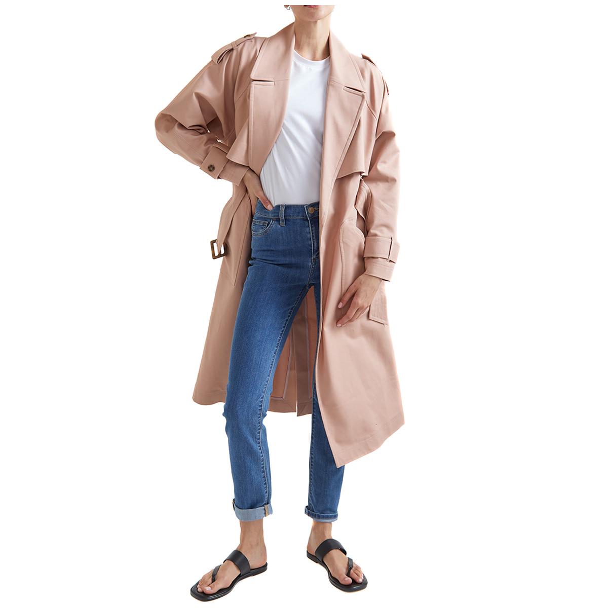 JAG Women's Trench Coat Blush