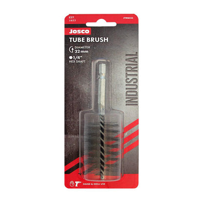 JOSCO 32 x 45 x 90mm 1 4-Hex Condenser Tube Brush
