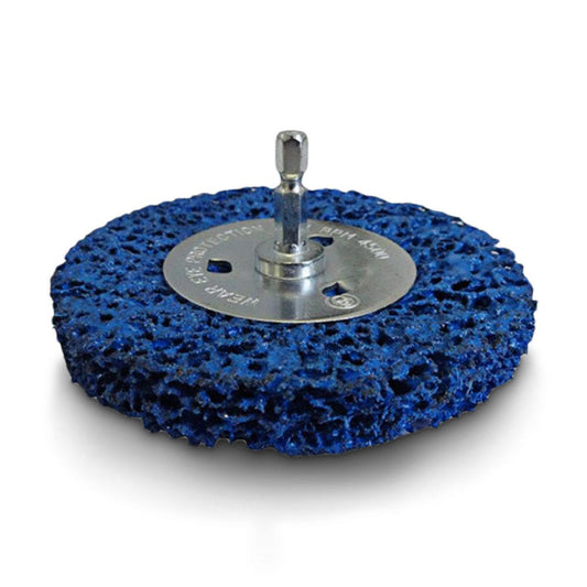 JOSCO BRUMBY 100 x 13mm 1 4-Hex Quick-Change Stripping Wheel - STRIP-IT
