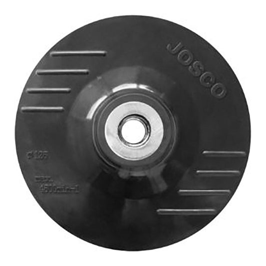 JOSCO BRUMBY 125mm Backing Pad Rubber M14 w Drill Adapter B104112