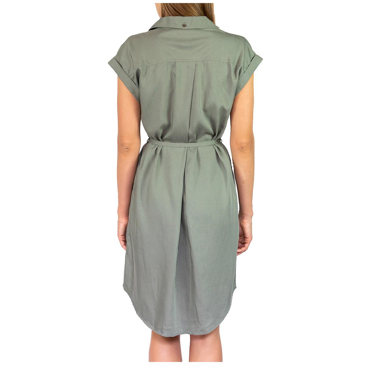 Jach's Girlfriend Women's Tencel Dress Olive