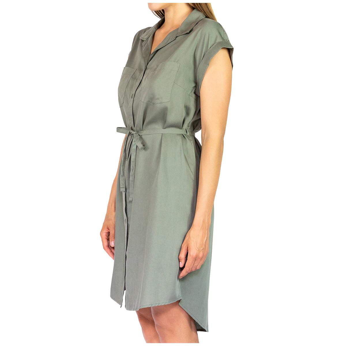 Jach's Girlfriend Women's Tencel Dress Olive