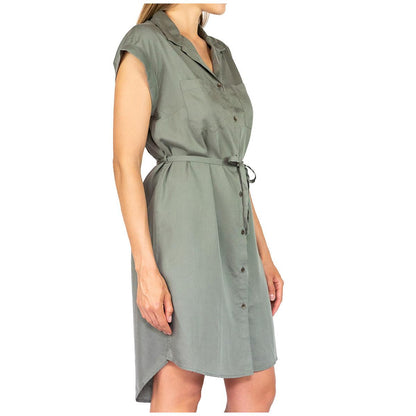 Jach's Girlfriend Women's Tencel Dress Olive