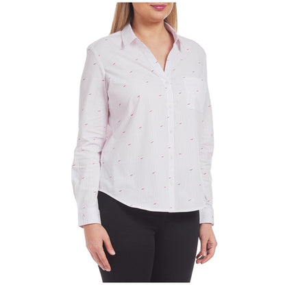 Jachs Girlfriend Women's Cotton Shirt Red