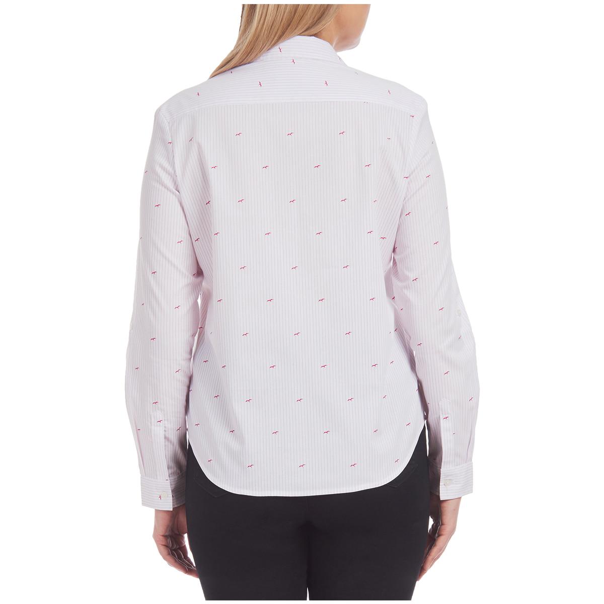 Jachs Girlfriend Women's Cotton Shirt Red