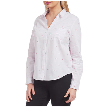 Jachs Girlfriend Women's Cotton Shirt Red