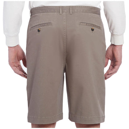 Jachs Men's Stretch Sateen Short Dark Grey