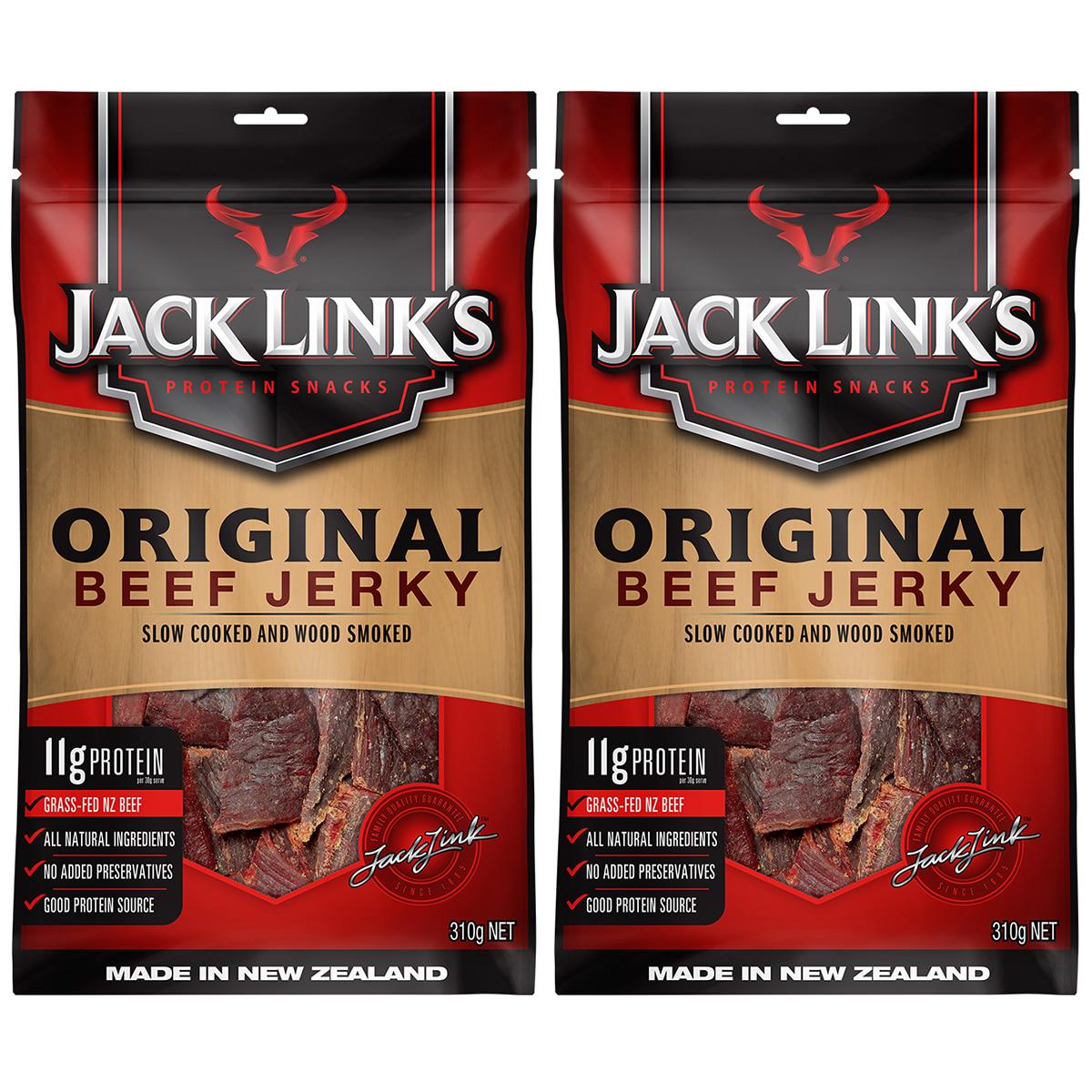 Jack Link's Original Beef Jerky 2 x 310g