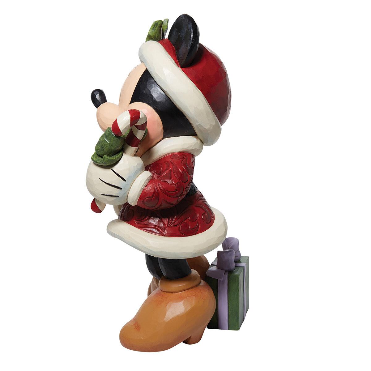 Jim Shore Minnie Mouse With Candy Cane
