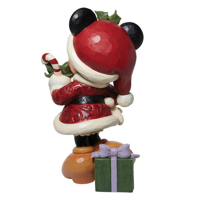 Jim Shore Minnie Mouse With Candy Cane