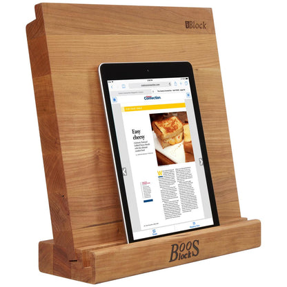 John Boos Tablet Holder and Cutting Board Cherry Wood