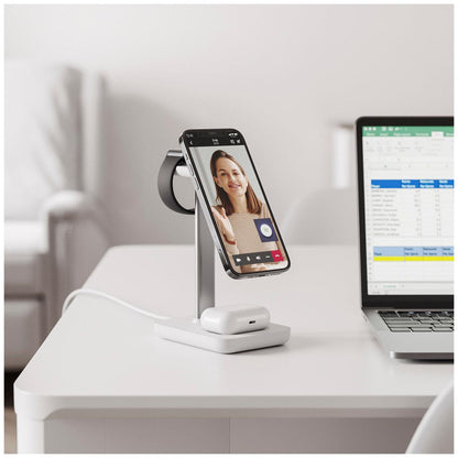 Journey MagSafe Compatible 3 In One Wireless Charging Stand JMS31SWH_Costco