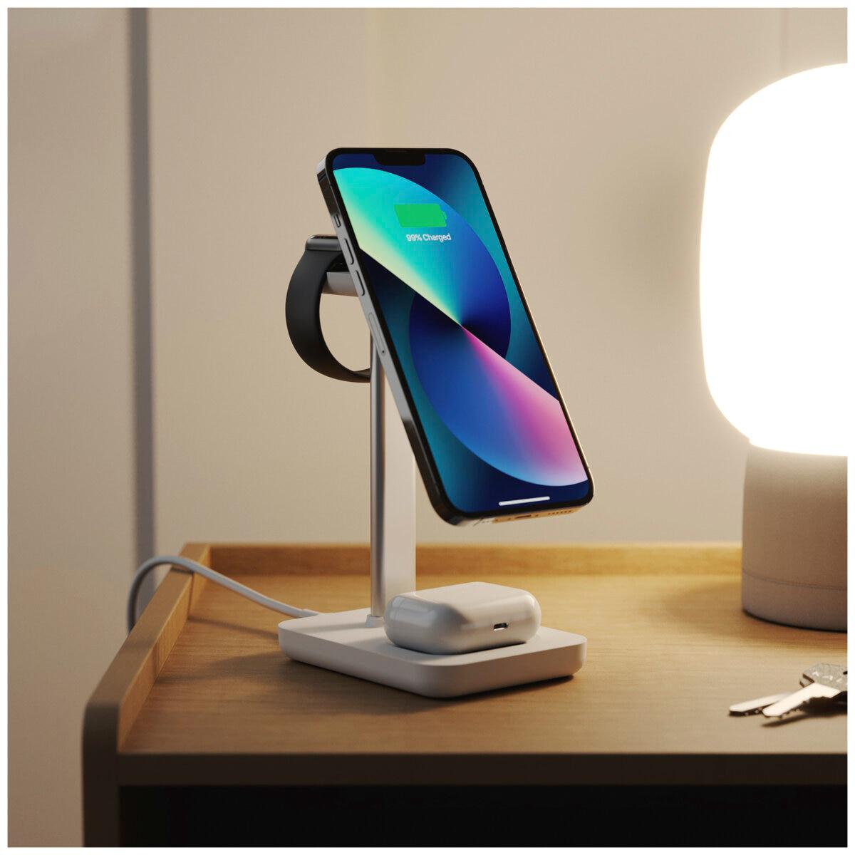 Journey MagSafe Compatible 3 In One Wireless Charging Stand JMS31SWH_Costco
