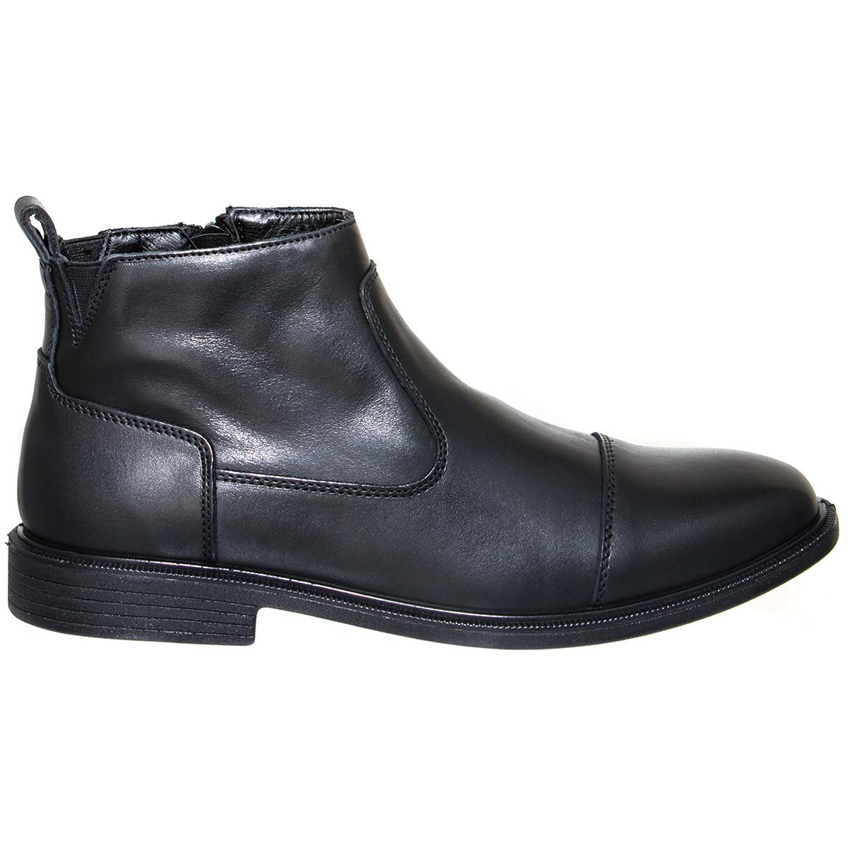 Julius Marlow Men's Leather Boots Divide Black