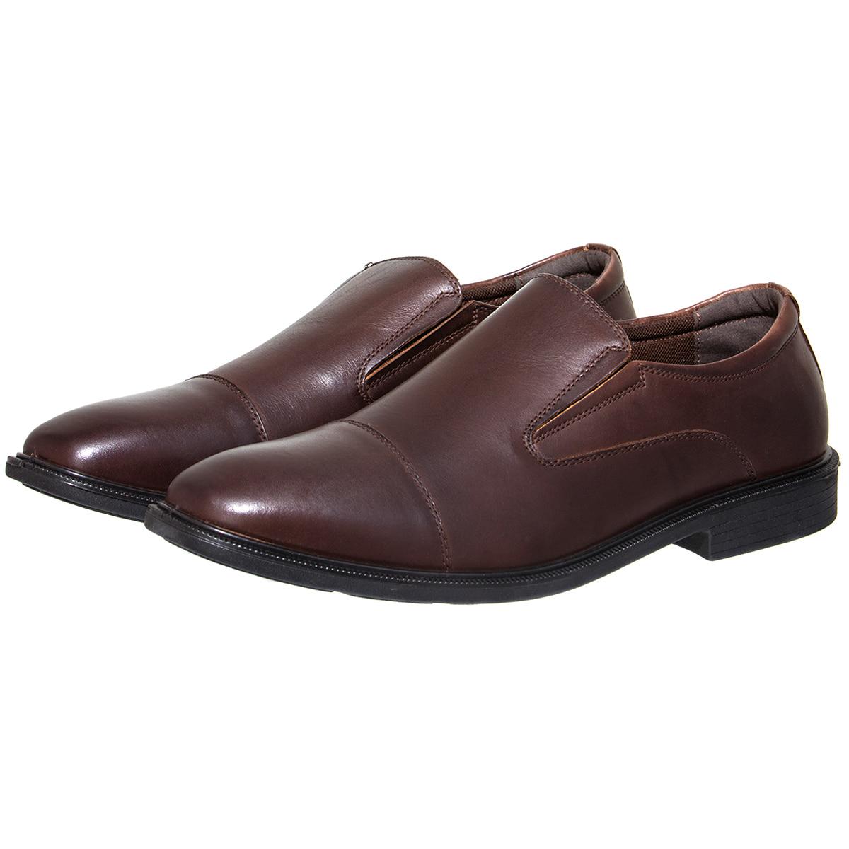 Julius Marlow Men's Leather Slip-on Shoes Devise Brown