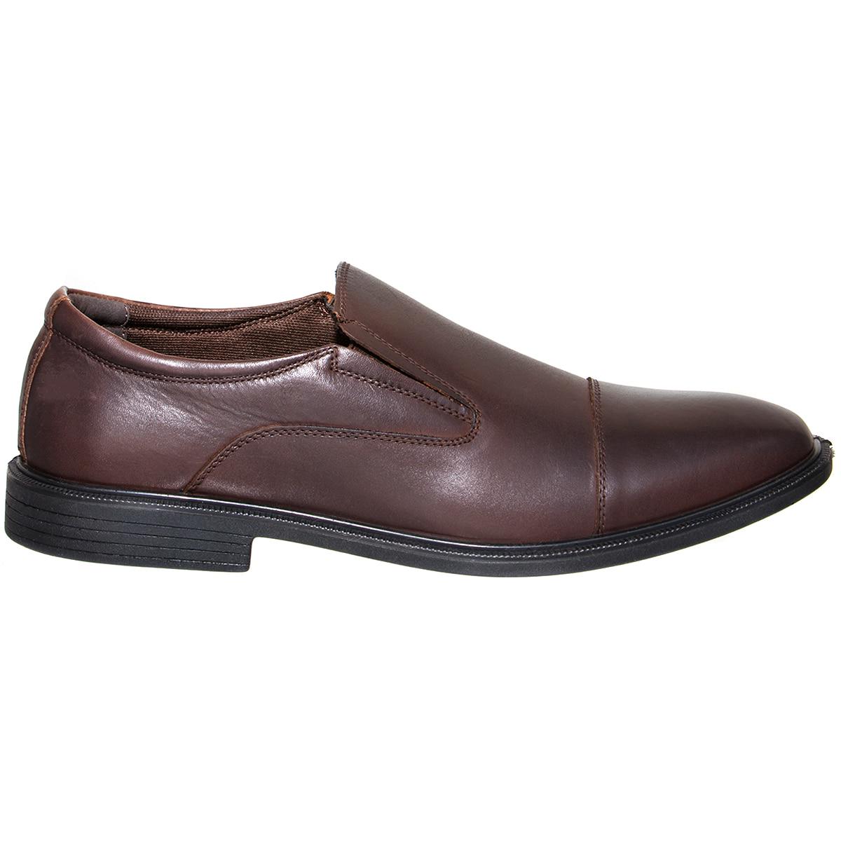 Julius Marlow Men's Leather Slip-on Shoes Devise Brown
