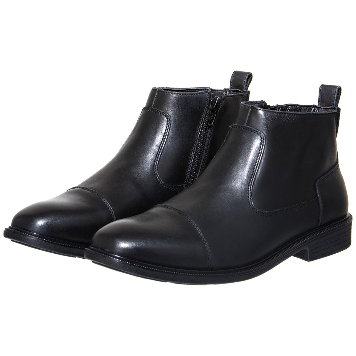Julius Marlow Men's Leather Boots Divide Black