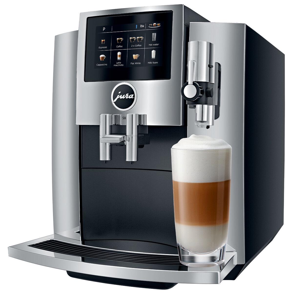 Jura S8 Automatic Coffee Machine Chrome 15443
