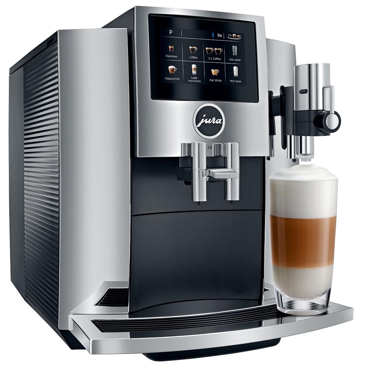 Jura S8 Automatic Coffee Machine Chrome 15443