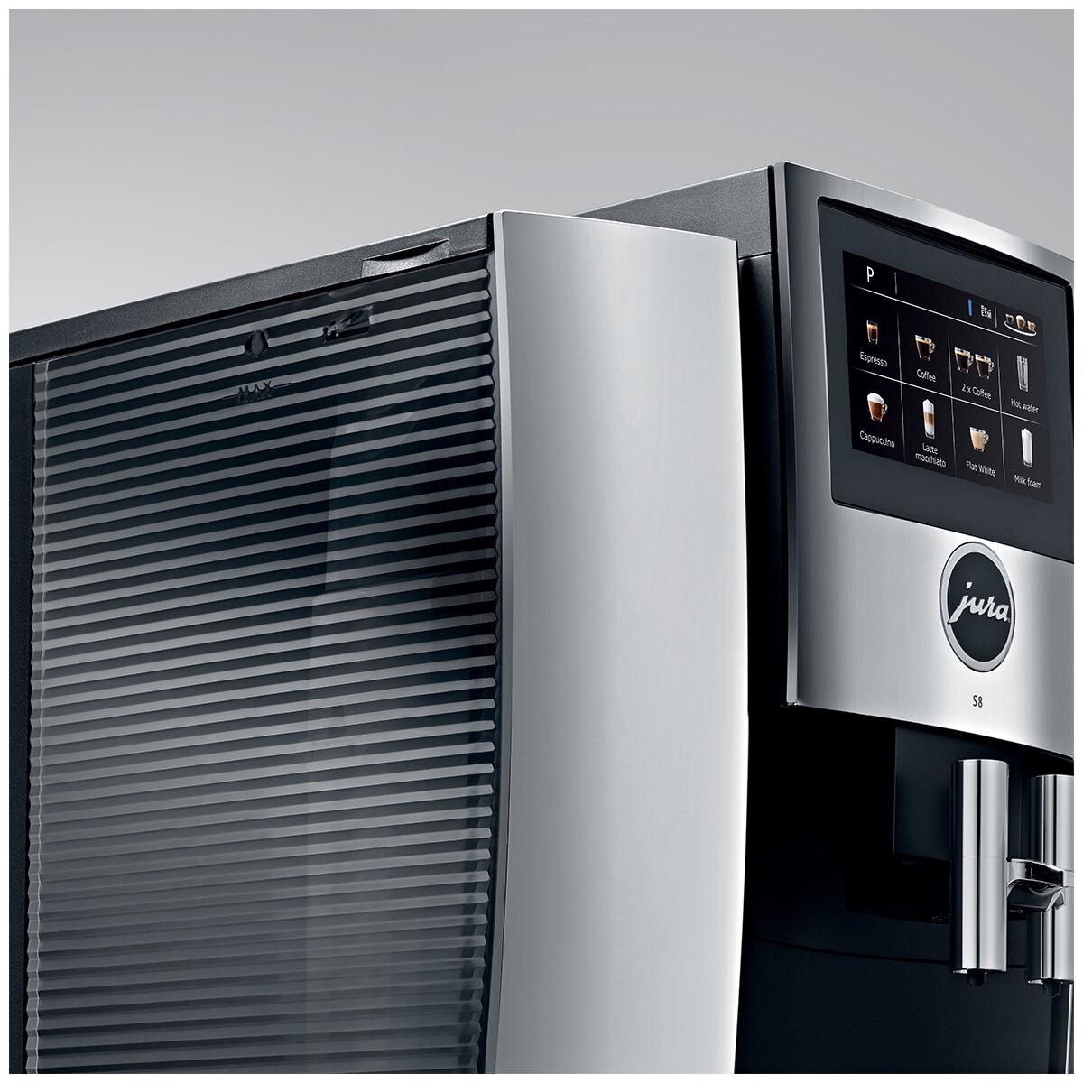Jura S8 Automatic Coffee Machine Chrome 15443
