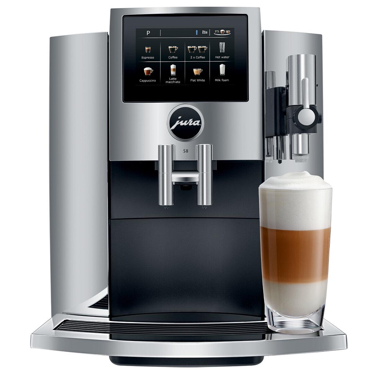 Jura S8 Automatic Coffee Machine Chrome 15443
