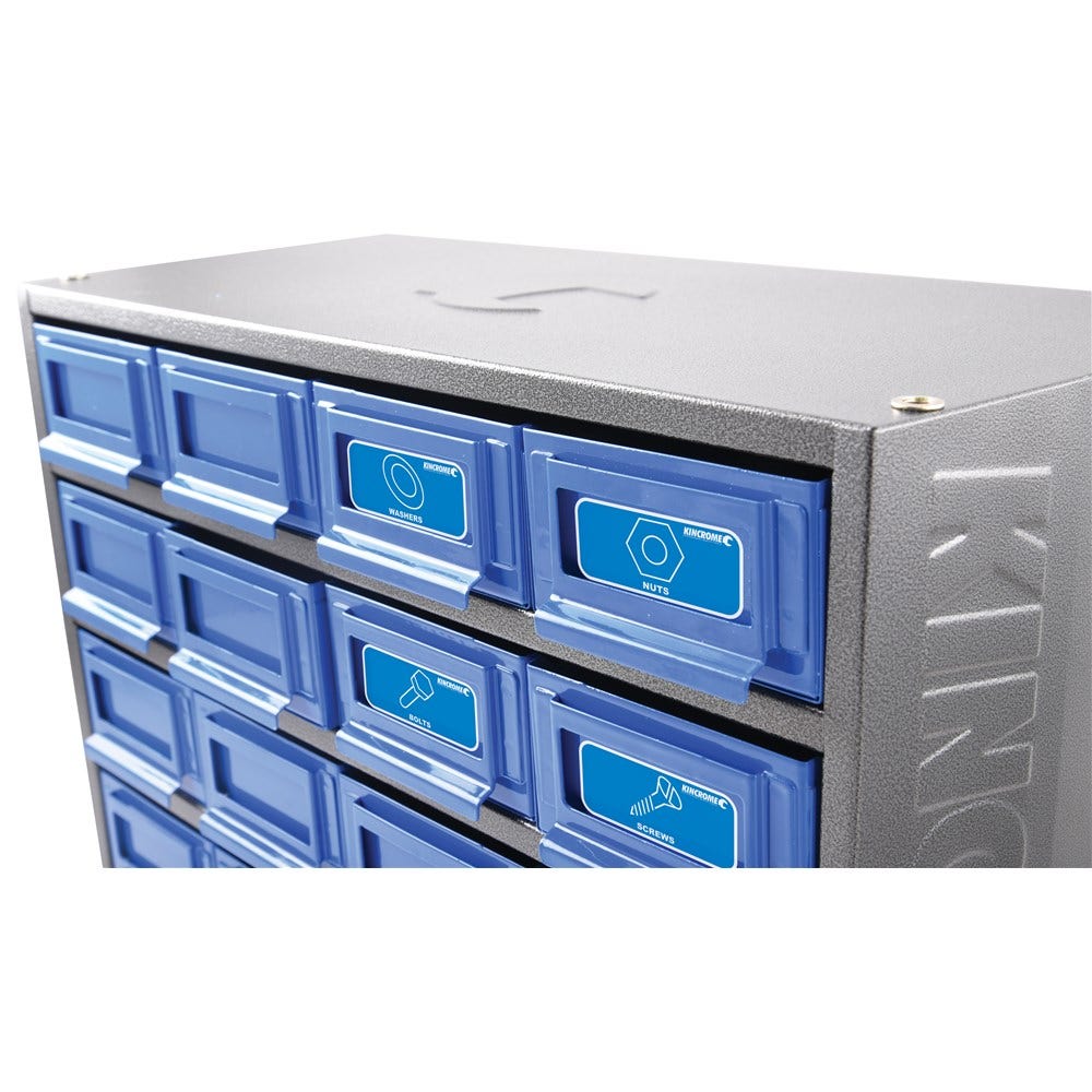 KINCROME 16 Drawer 64 Trays Interlockable Multi Cabinet K7640